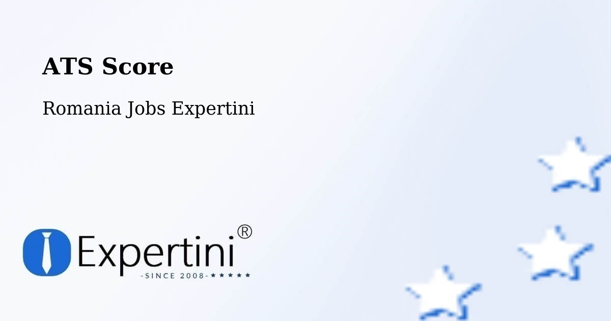 Resume ATS Score & Job Description Match Tool – Șoard - Romania Jobs Expertini