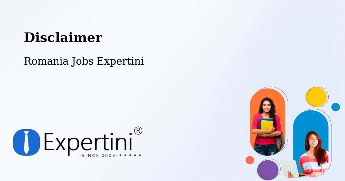 Disclaimer – Șoard - Romania Jobs Expertini