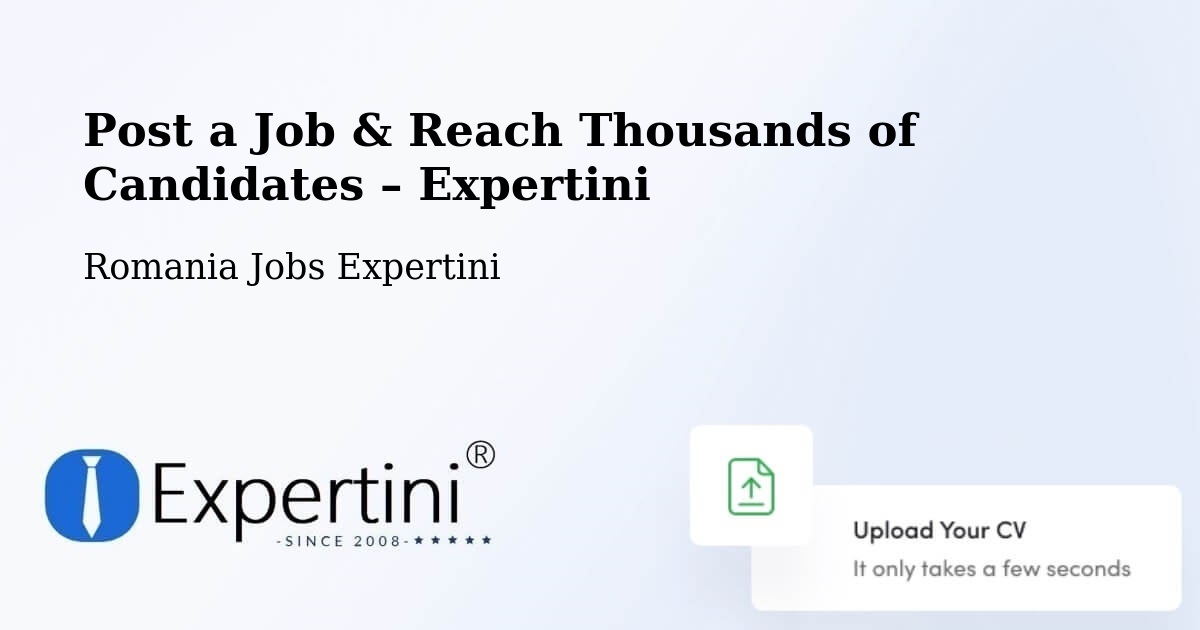 Post a Job in Șoard – Hire the Right Talent - Șoard, Romania Jobs Expertini